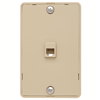 WMTE14I - Telephone 1OUTLET 4WIRE Wall Mount - Pass & Seymour/Legrand