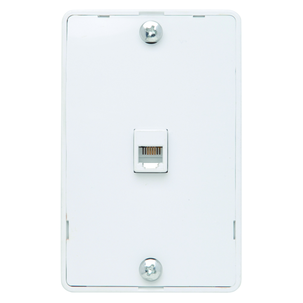 WMTE14W - Tele Outlet 4-Wire Wall Mount - Legrand-On-Q