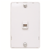 WMTE14W - Tele Outlet 4-Wire Wall Mount - Legrand-On-Q