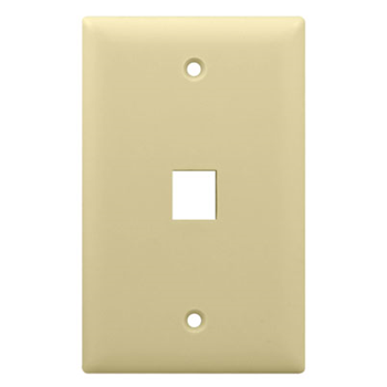 WP3401LA - 1G Wall Plate 1 Port La (M10) - Legrand-On-Q